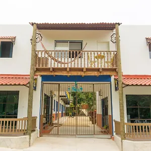 ** Mini-hôtel Hacienda Bambu Mexique